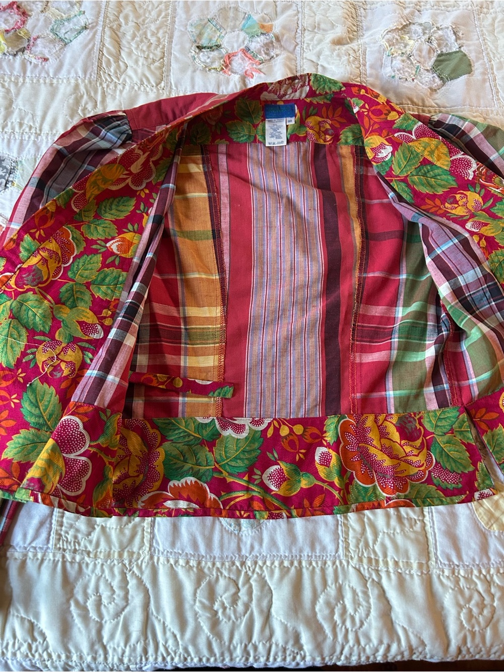 Vintage 1985 Kenzo Wrap Blouse - Picture 7 of 9